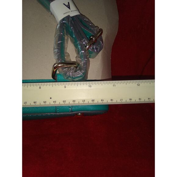 NWT BackPack Snap Adjustable Straps & Dust Cover Vanessa Williams Peacock Blue main image 12
